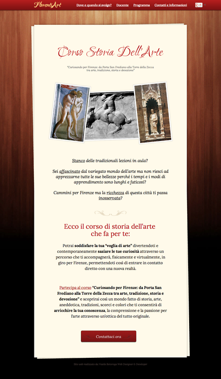 Corso storia dell&#8217;arte